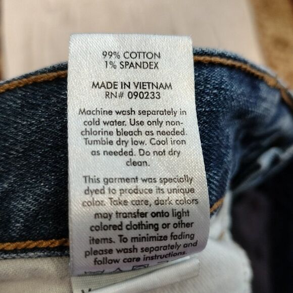 PacSun Stacked Skinny Medium Wash 32x34 - Picture 9 of 10